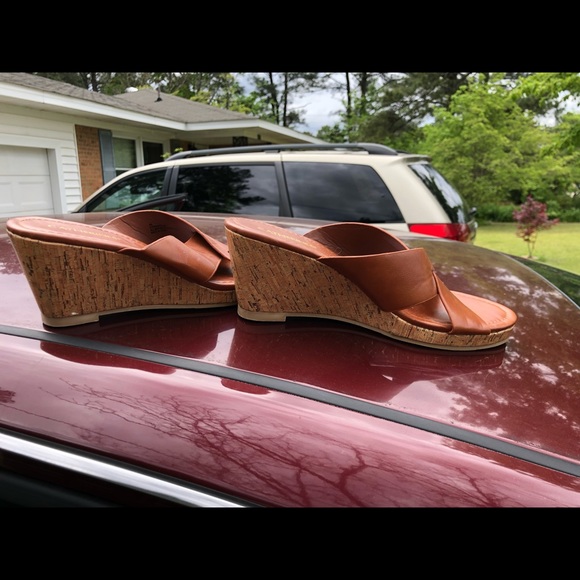 Shoes - Brown wedges Shoes - Brown wedges